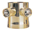 Krome C522 Two Product Tower Adapter - Brass