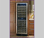 Danby Silhouette DWC166BLSRH 166-Bottle Built-in Wine Cellar