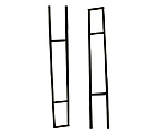 FCF-K Floor-To-Ceiling Mounted Frame - Black Satin Finish