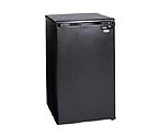 Summit FF520L Black 4.0 c.f. All Refrigerator with Lock