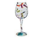 Flip Flops Wine Glass by Lolita Love My Wine Collection