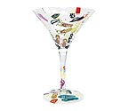 Flip-Flops Martini Glass by Lolita Love My Martini