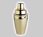 Gold-Plated Lustrum 8-oz. Cocktail Shaker Set