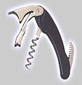 Double Power Waiter's Corkscrew Wine Opener - Black
