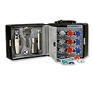 Martini Gambling Set with Case
