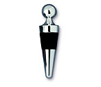 Conical Bottle Stopper - Silver Plated