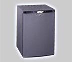 Summit MB24L Silent Hotel Minibar Refrigerator - Charcoal Grey