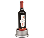 Final Touch Stainless Steel Wine Bottle Coaster