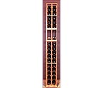 Grotto 2-Column Individual 34 Bottle Wine Rack w/ Display Row