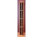 Grotto 2-Column Individual 46 Bottle Wine Rack - Half Bottle / Splits