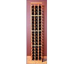 Grotto 3-Column Individual 57 Bottle Wine Rack
