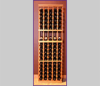 Grotto 5-Column Individual 85 Bottle Wine Rack w/ Display Rack