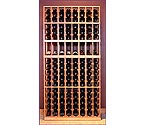 Grotto 8-Column Individual 136 Bottle Wine Rack w/ Display Row