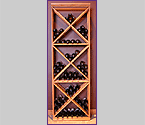 Grotto Open Diamond Cube Wine Rack