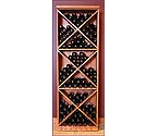 Grotto Solid Diamond X-Cube Wine Rack