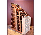 Grotto Waterfall Cascade Individual Bottle Wine Rack