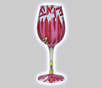 Lolita Love My Wine Glass - Loves Me, Loves Me Not