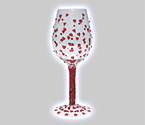 Lolita Love My Wine Glass - Red Hot
