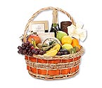 Champagne Fruit Gourmet Basket - Standard