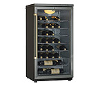Haier HVF042BBG 42 Bottle Wine Refrigerator - Graphite Trim Glass Door