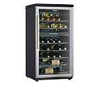 Haier HVZ040ABH 40 Bottle Wine Refrigerator w/ Dual Storage Compartments
