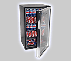 Haier HC125FVS 125 Can Beverage Center