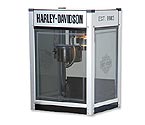 Harley-Davidson Metallic Flames Popcorn Machine