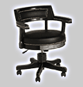 Harley-Davidson Bar & Shield Flames Poker Chair