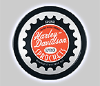 Harley-Davidson Sprocket Logo Mirror