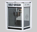 Photo of Harley-Davidson Metallic Flames Popcorn Machine