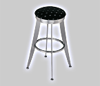 Harley-Davidson Bar & Shield Steel Bar Stool w/ Fabric Seat