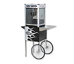 Harley-Davidson Metallic Flames Popcorn Machine with Cart