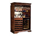 Howard Miller 690-012 South Haven Hide-A-Bar Wine Cabinet