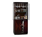 Howard Miller 690-014 Montgomery Hide-A-Bar Wine & Spirits Cabinet