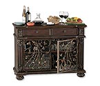 Howard Miller 695-000 Fontaine Wine Console