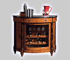 Howard Miller 695-016 Merlot Valley Wine Console
