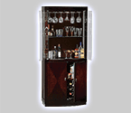Howard Miller 690-014 Montgomery Hide-A-Bar Wine & Spirits Cabinet