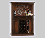 Howard Miller 690-006 Seneca Falls Hide-A-Bar Wine & Spirits Cabinet