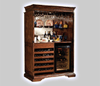 Howard Miller 690-012 South Haven Hide-A-Bar Wine Cabinet