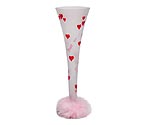 I Love You Champagne Flute Glass by Lolita Champagne Moments Collection