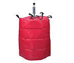 Red Vinyl Keg Jacket