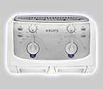 Krups FEM4W 4 Slice Toaster - White