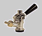 KT85 - D System Keg Tap - Black Lever Handle