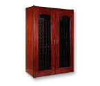 Le Cache Contemporary Series Model 3800 458-Bottle Wine Storage Cabinet in Classic Cherry Finish