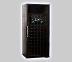 Le Cache Loft 1400 172-Bottle Wine Cabinet - Black Matte