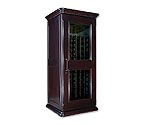 Le Cache European Country Euro 1400 172-Bottle Wine Cellar - Chocolate Finish
