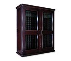 Le Cache European Country Euro 5200 622-Bottle Wine Cellar - Chocolate Finish