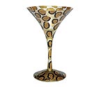 Leopardtini Martini Glass by Lolita Martini