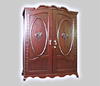 Photo of Vinotemp Louis Napa 700 Luxury Wine Cellar - Two Grape Motif Doors - 400 Bottle