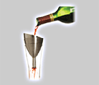 Metrokane Rabbit Wine Shower Decanter Funnel w/Strainer